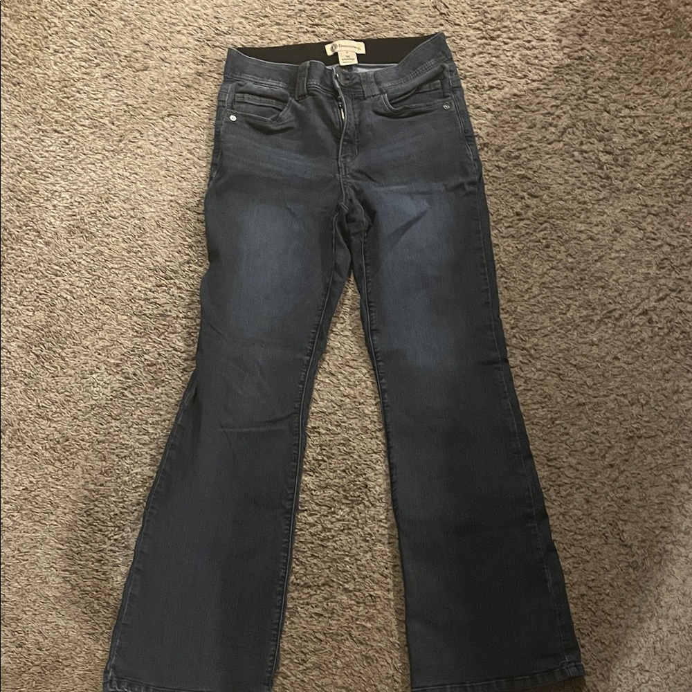Democracy Dark Blue Flare Jeans